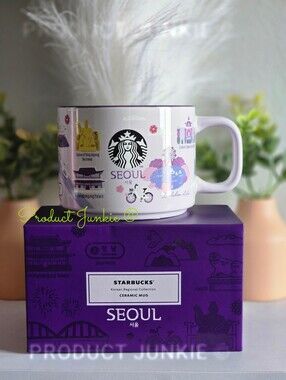 2024 SEOUL Korean Regional Collection Starbucks Mug 12 OZ